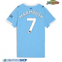 Maglie da calcio Manchester City Omar Marmoush #7 Prima Maglia Femminile 2025-26 Manica Corta